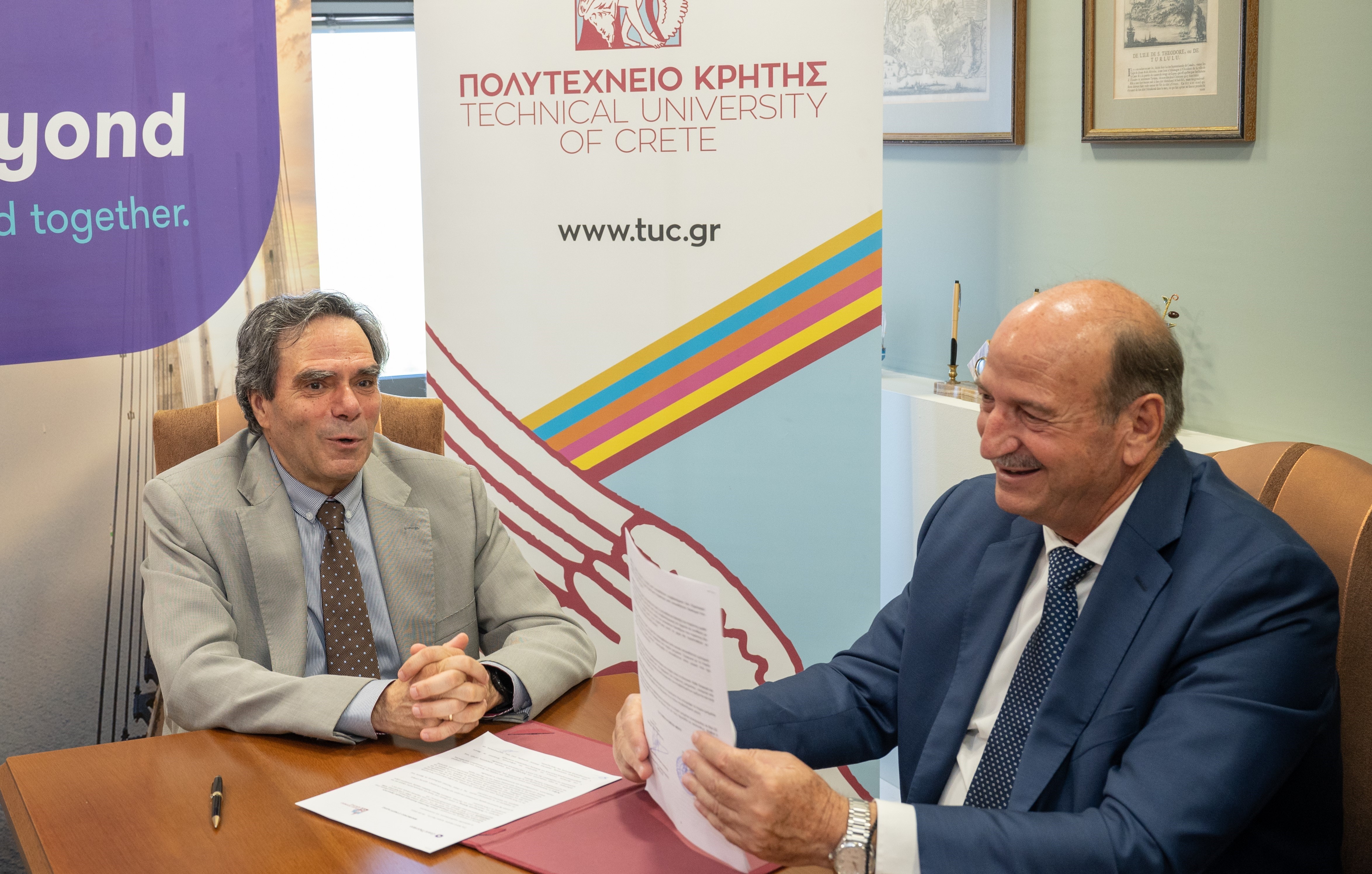 Μνημόνιο Συνεργασίας μεταξύ του Πολυτεχνείου Κρήτης και της Grant Thornton